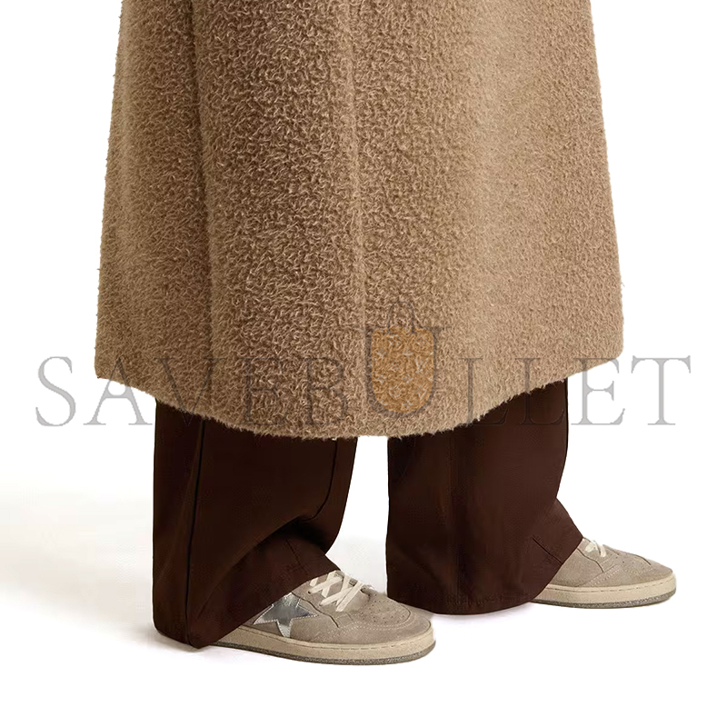 g01den G003e brown ball star ltd star-embellished suede trainers gwf00327